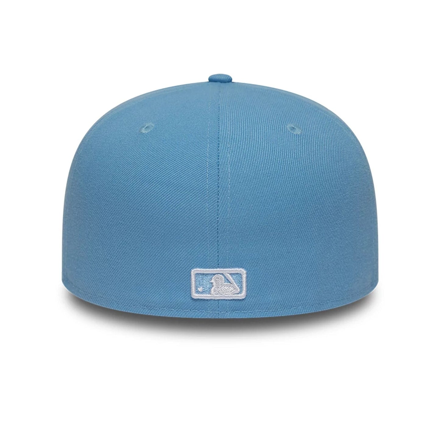 Pictured is this MLB Storm Pattern LA Dodgers 59FIFTY Fitted cap in pastel blue. 4