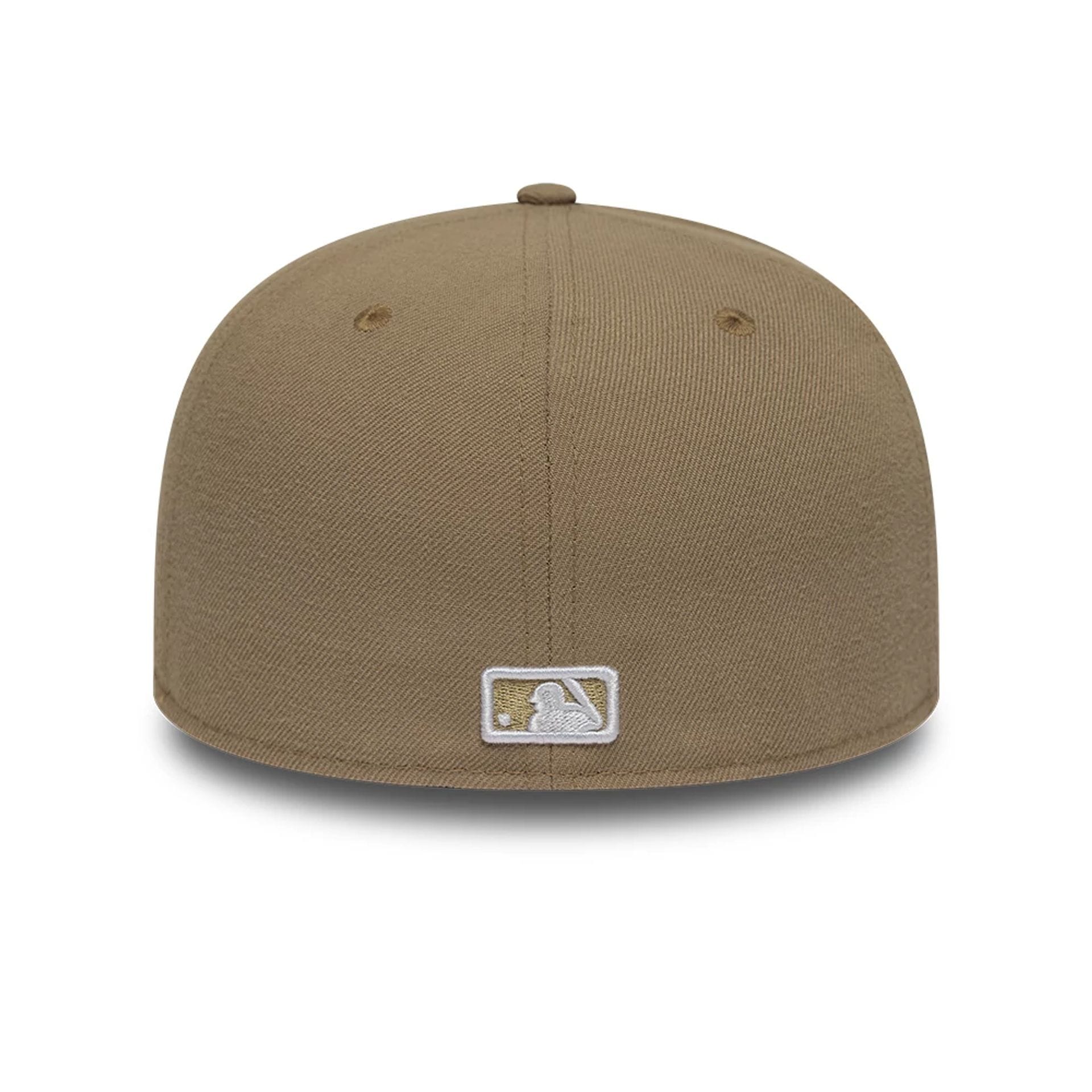 Pictured is this MLB Storm Pattern Houston Astros 59FIFTY Fitted cap in Beige. 6