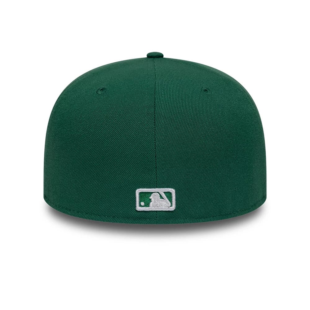 Pictured is this MLB Storm Pattern Miami Marlins 59FIFTY Fitted cap in Dark Green. 4