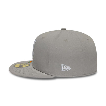 Pictured is this New Era Storm Pattern 59FIFTY Fitted cap in grey. 5