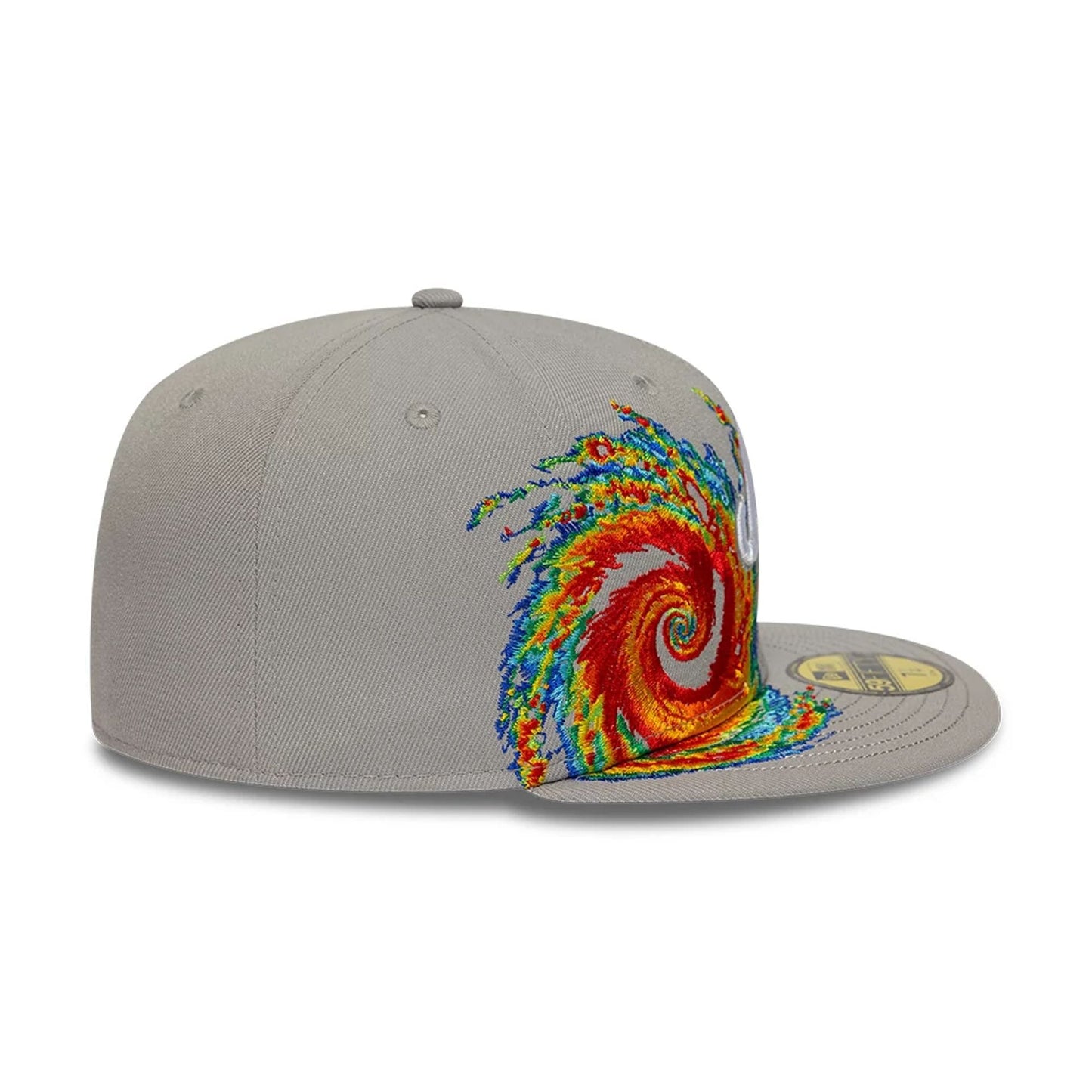 Pictured is this New Era Storm Pattern 59FIFTY Fitted cap in grey. 4