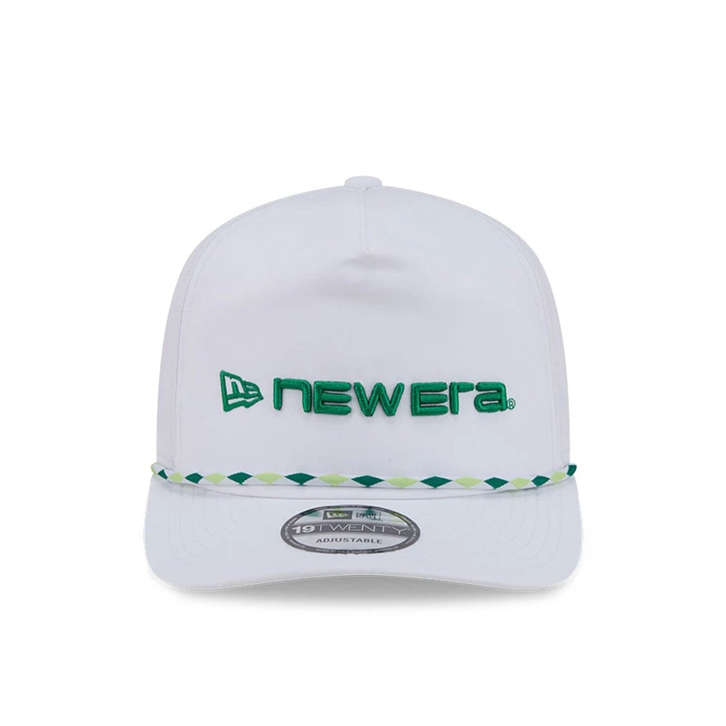 Pictured is this New Era Golf 19TWENTY cap in white. 3