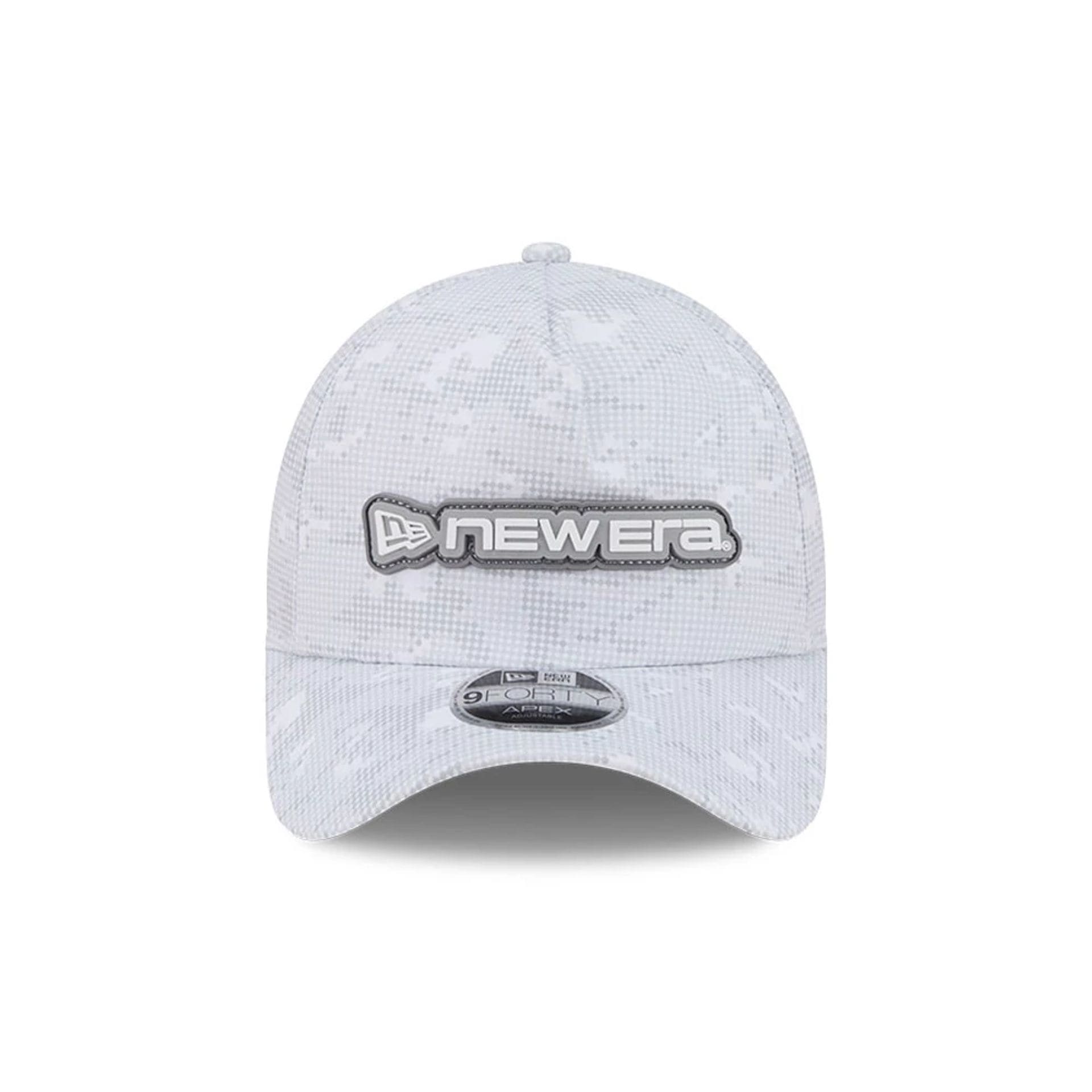 Pictured is this New Era Golf 9FORTY Apex cap in white camo. 3
