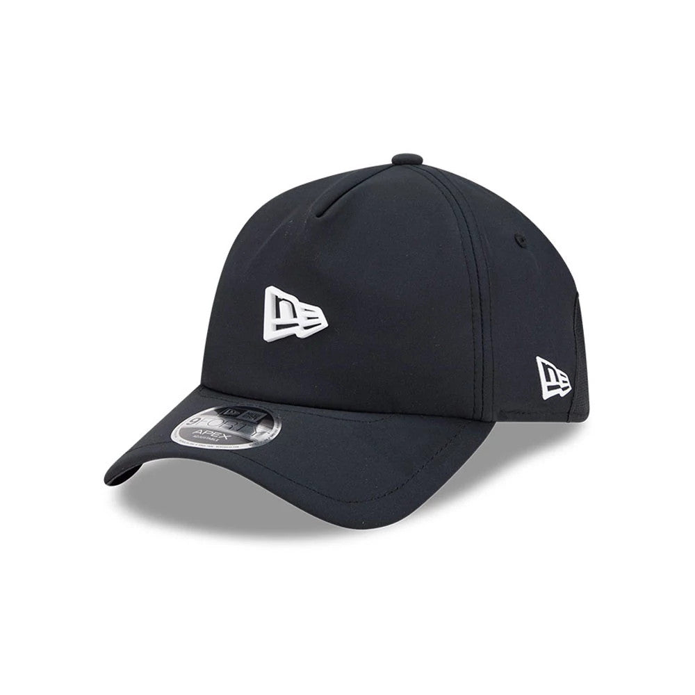 Pictured is this New Era Golf 9FORTY Apex cap in Black. 4
