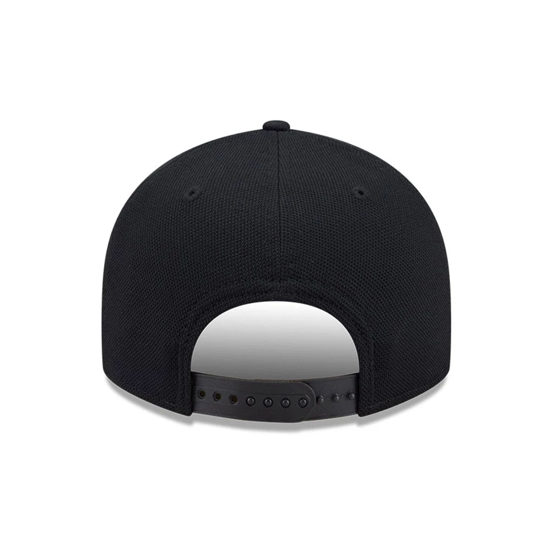 Pictured is this New Era Golf 9FIFTY Snapback cap in black. 6