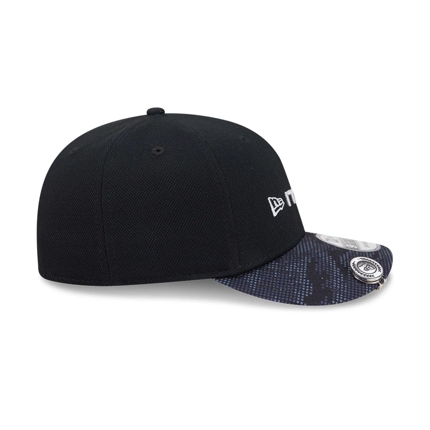 Pictured is this New Era Golf 9FIFTY Snapback cap in black. 7