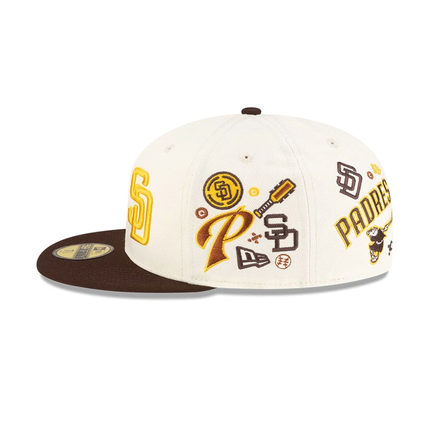 Pictured is this MLB Mexico City Series 2026 MLB All Over 59FIFTY Fitted cap in white. 6