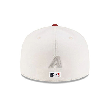 Pictured is this MLB Mexico City Series 2026 Arizona Diamondbacks 59FIFTY Fitted cap in White. 4