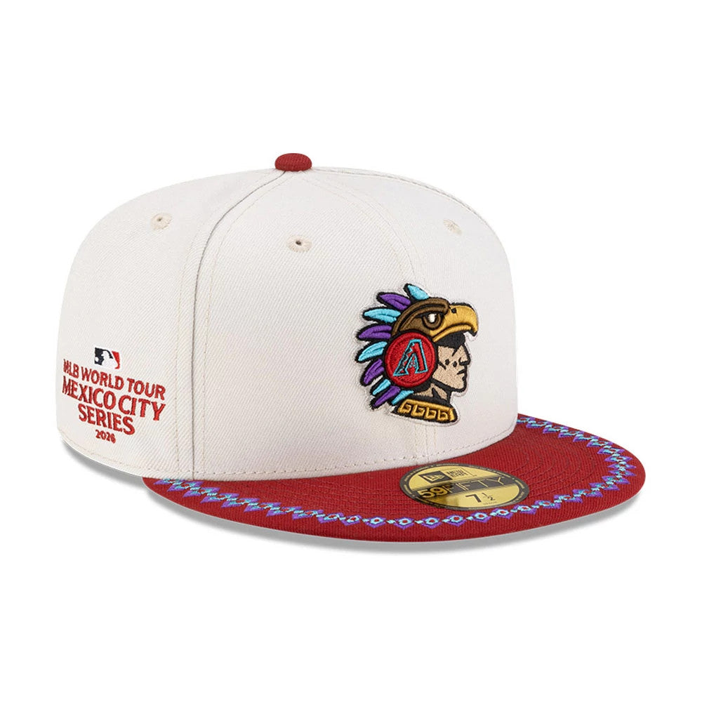 MLB Mexico City Series 2026 Arizona Diamondbacks White 59FIFTY