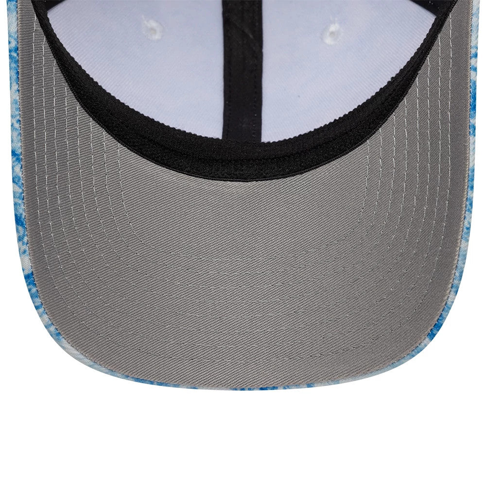 Pictured is this New Era Floral 39SEVENTY Stretch Fit cap in blue. 2
