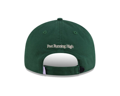 Pictured is this New Era X Hermanos Koumori Cursive Retro Crown 9FIFTY cap in green. 4