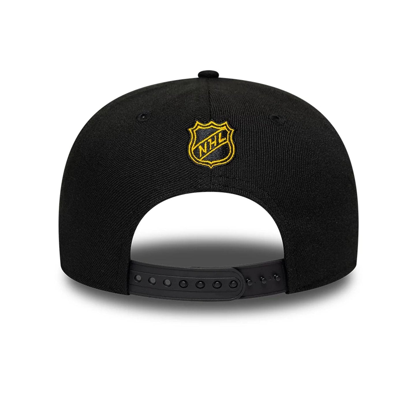 Pictured is this NHL Team Pittsburgh Penguins 9SEVENTY Stretch Snap cap in black. 5