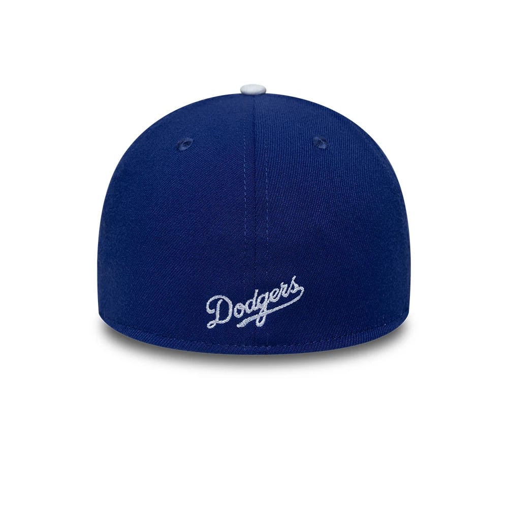 Pictured is this MLB Classic LA Dodgers 39THIRTY Stretch Fit cap in dark blue. 5