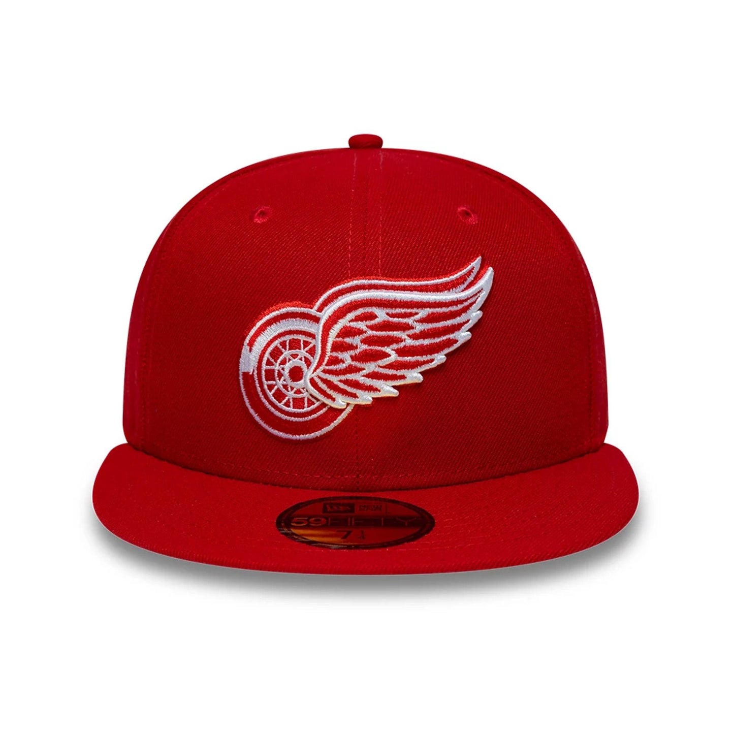Pictured is this NHL Basic Detroit Red Wings 59FIFTY Fitted cap in red. 3