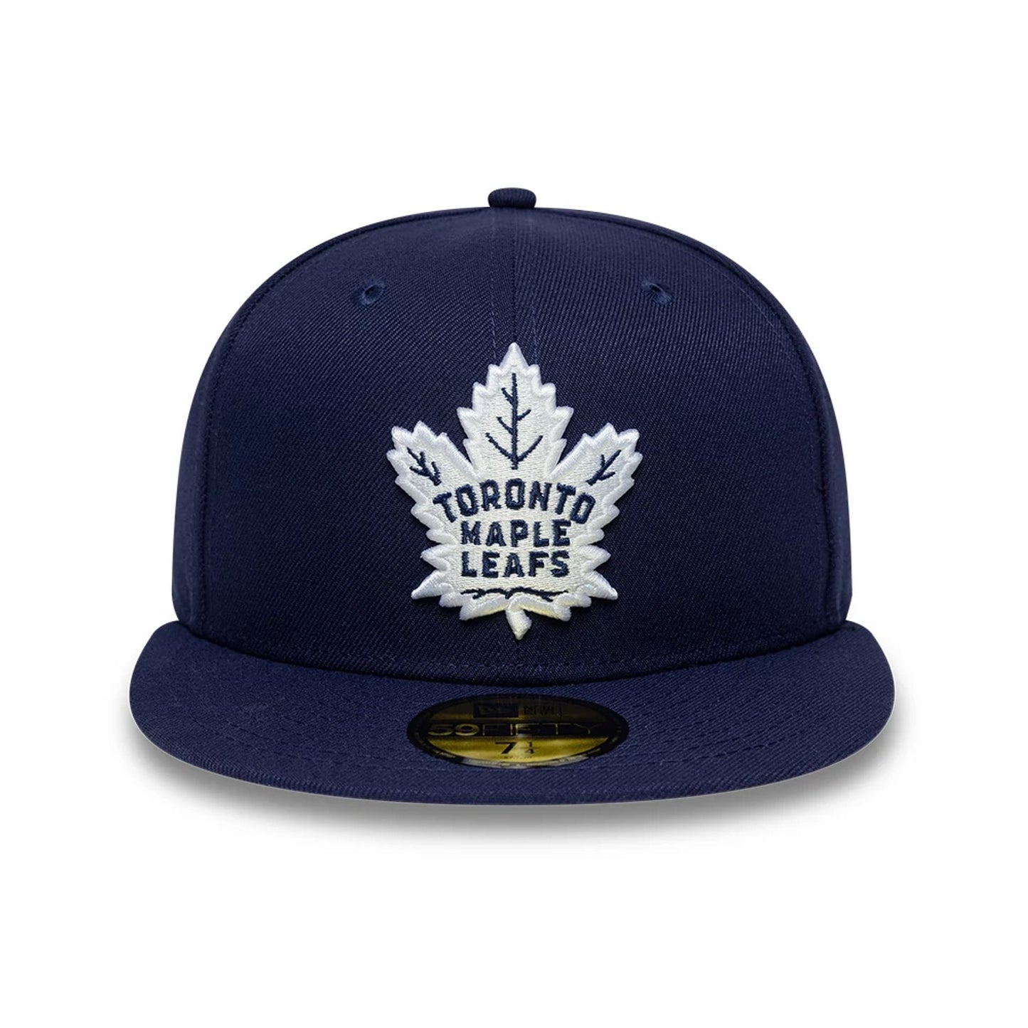 Pictured is this NHL Basic Toronto Maple Leafs 59FIFTY Fitted cap in navy. 3