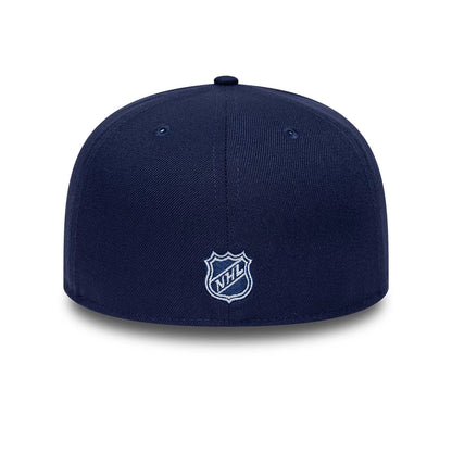 Pictured is this NHL Basic Toronto Maple Leafs 59FIFTY Fitted cap in navy. 5
