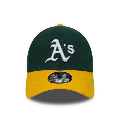 Pictured is this MLB Classic Athletics 39THIRTY Stretch Fit cap in dark green. 3