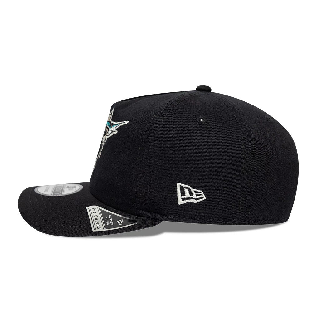 Pictured is this MLB Championship Miami Marlins 19TWENTY cap in black. 7