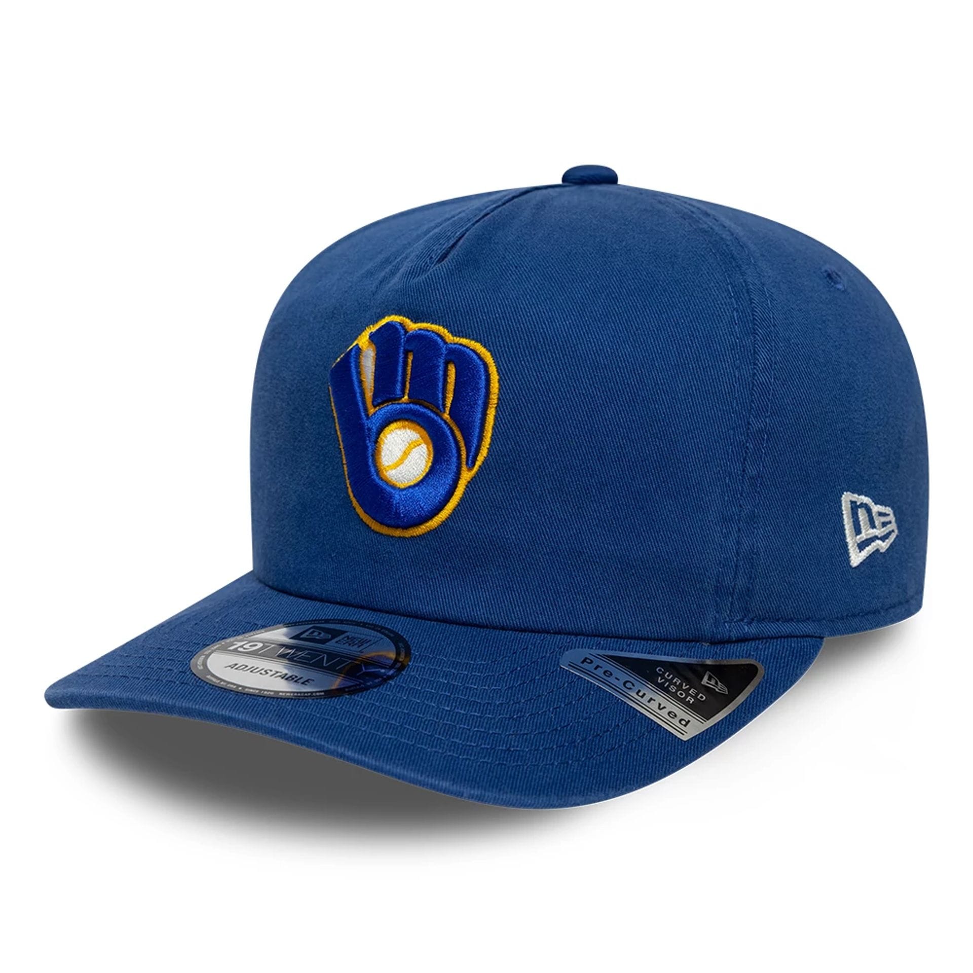 Pictured is this MLB Championship Milwaukee Brewers 19TWENTY cap in blue. 4