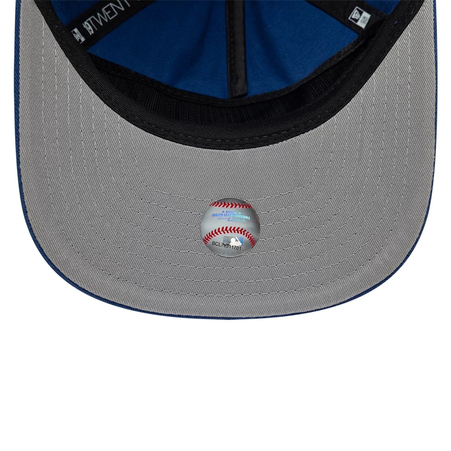 Pictured is this MLB Championship Milwaukee Brewers 19TWENTY cap in blue. 2