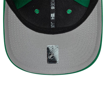 Pictured is this NHL Team Dallas Stars 9SEVENTY Stretch Snap cap in green. 2