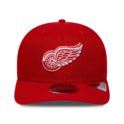 Pictured is this NHL Team Detroit Red Wings 9SEVENTY Stretch Snap cap in red. 3