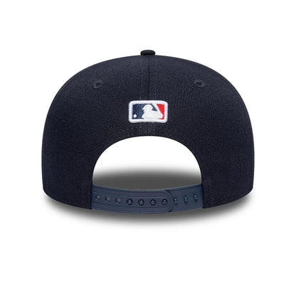 Pictured is this MLB Player Replica Boston Red Sox 9SEVENTY Stretch Snap cap in navy. 4