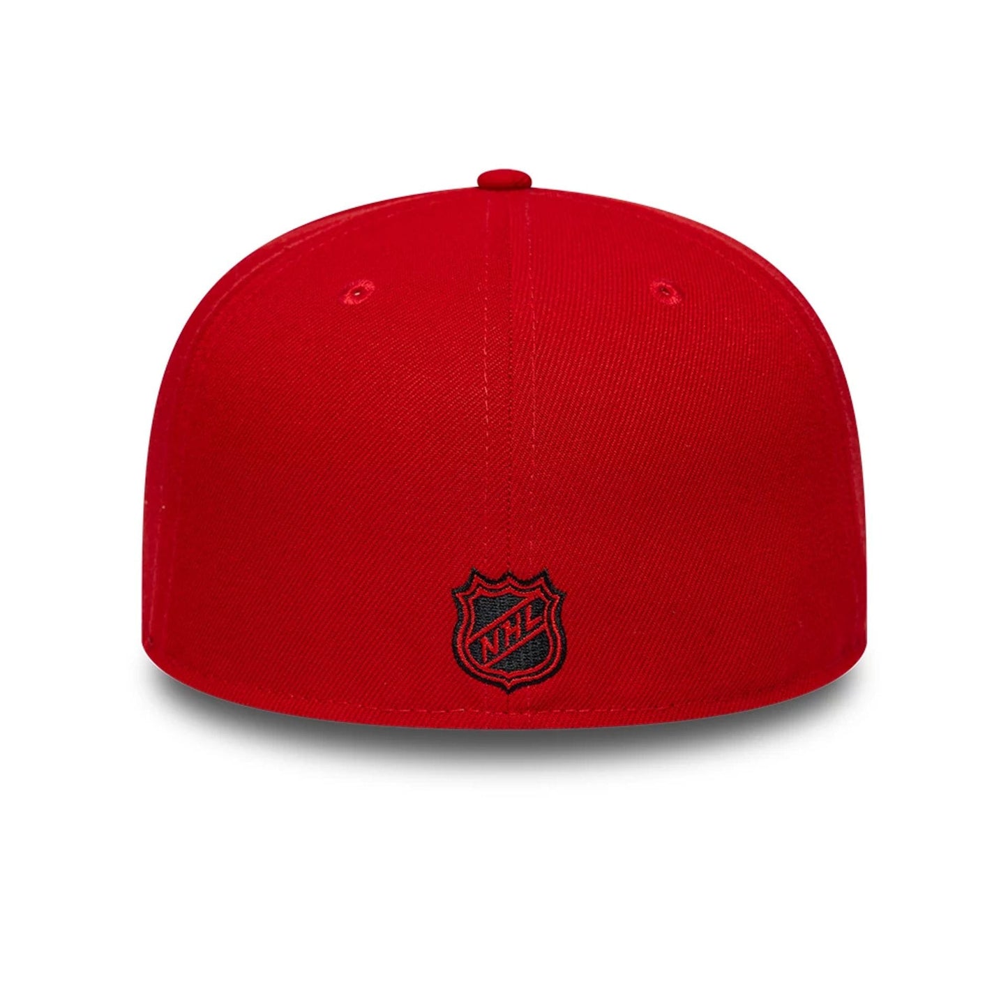 Pictured is this NHL Basic Chicago Blackhawks 59FIFTY Fitted cap in red. 5