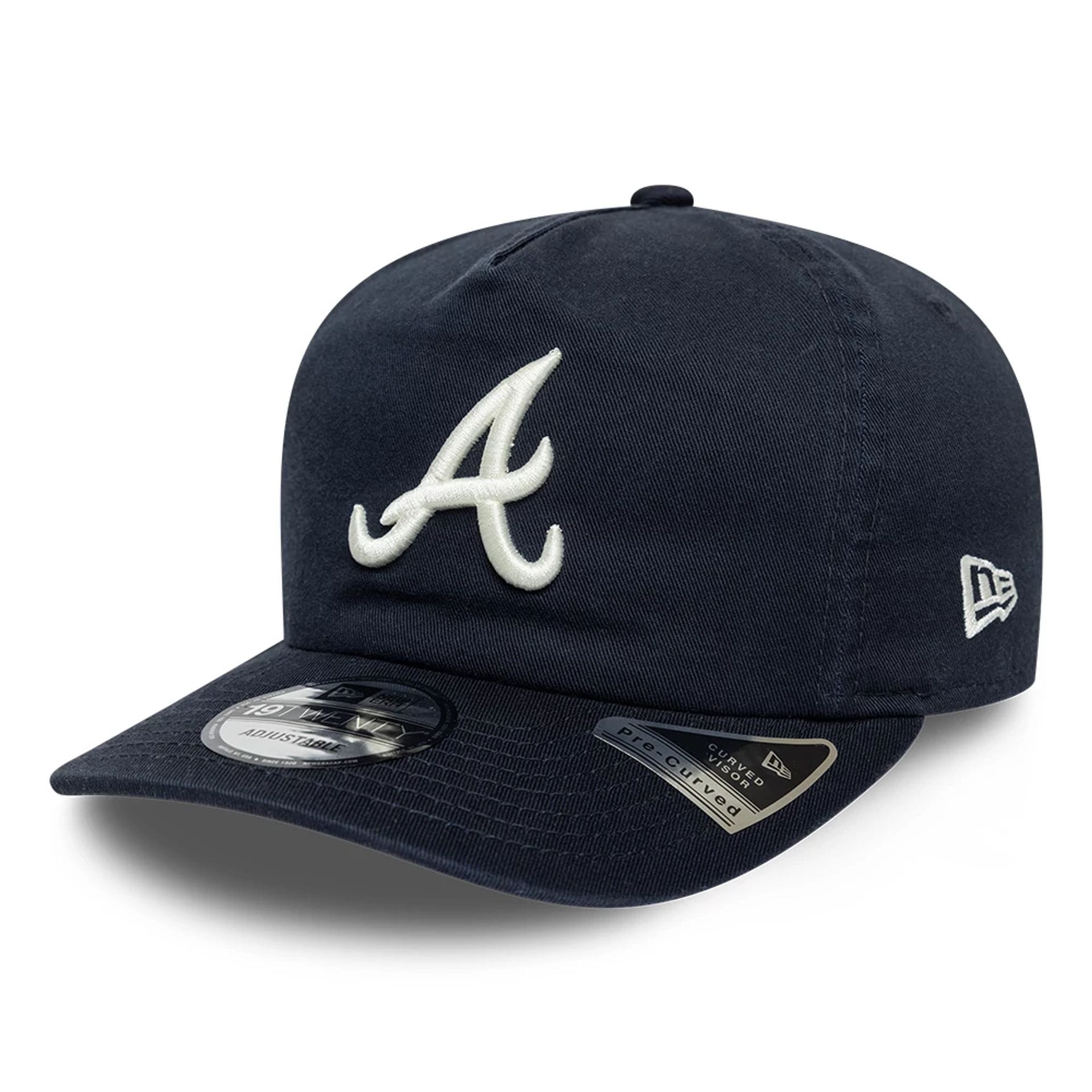 Pictured is this MLB Championship Atlanta Braves 19TWENTY cap in navy. 4