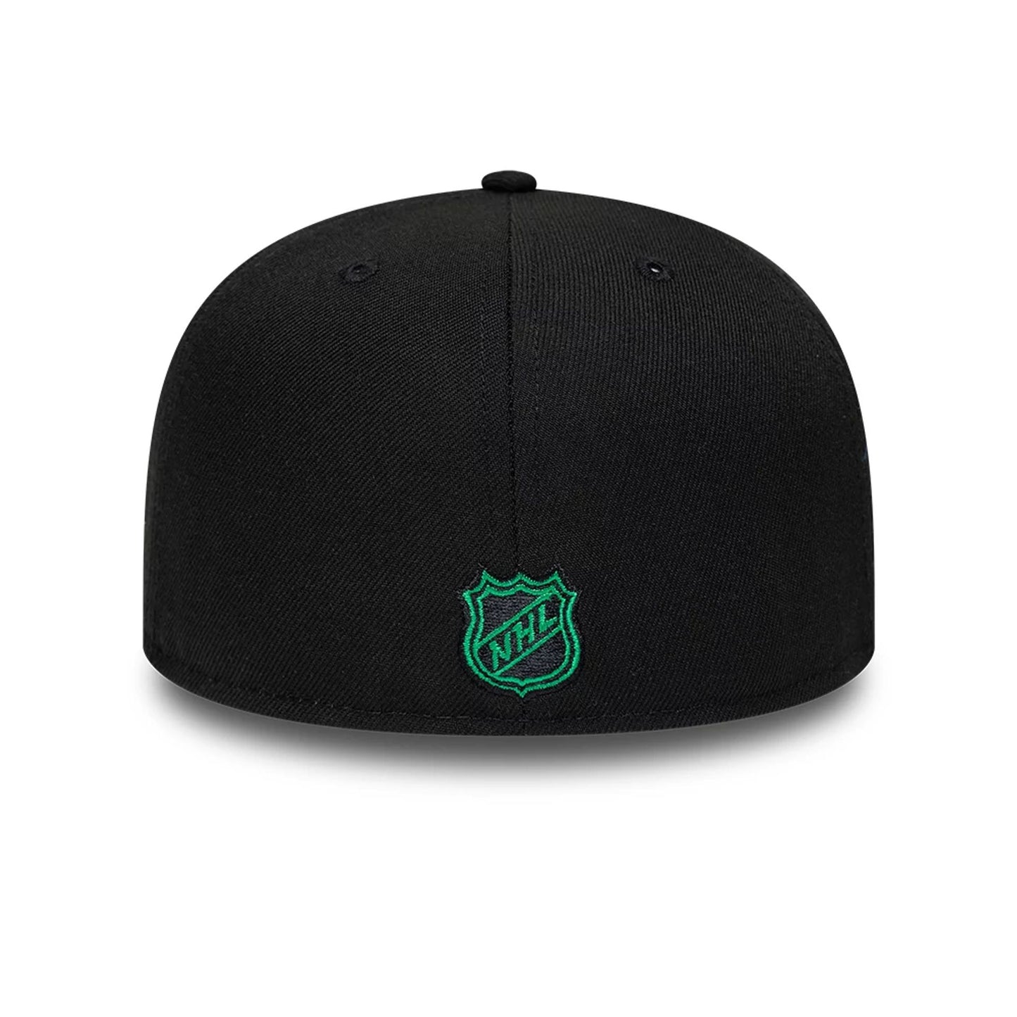 Pictured is this NHL Basic Dallas Stars 59FIFTY Fitted cap in Black. 5