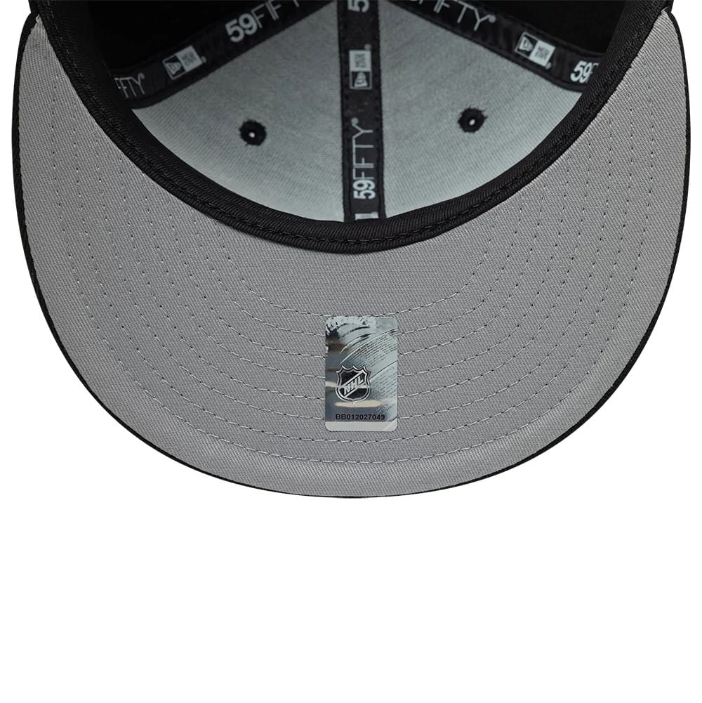 Pictured is this NHL Basic Dallas Stars 59FIFTY Fitted cap in Black. 2