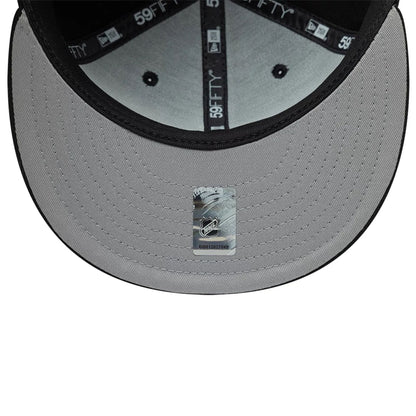 Pictured is this NHL Basic Dallas Stars 59FIFTY Fitted cap in Black. 2