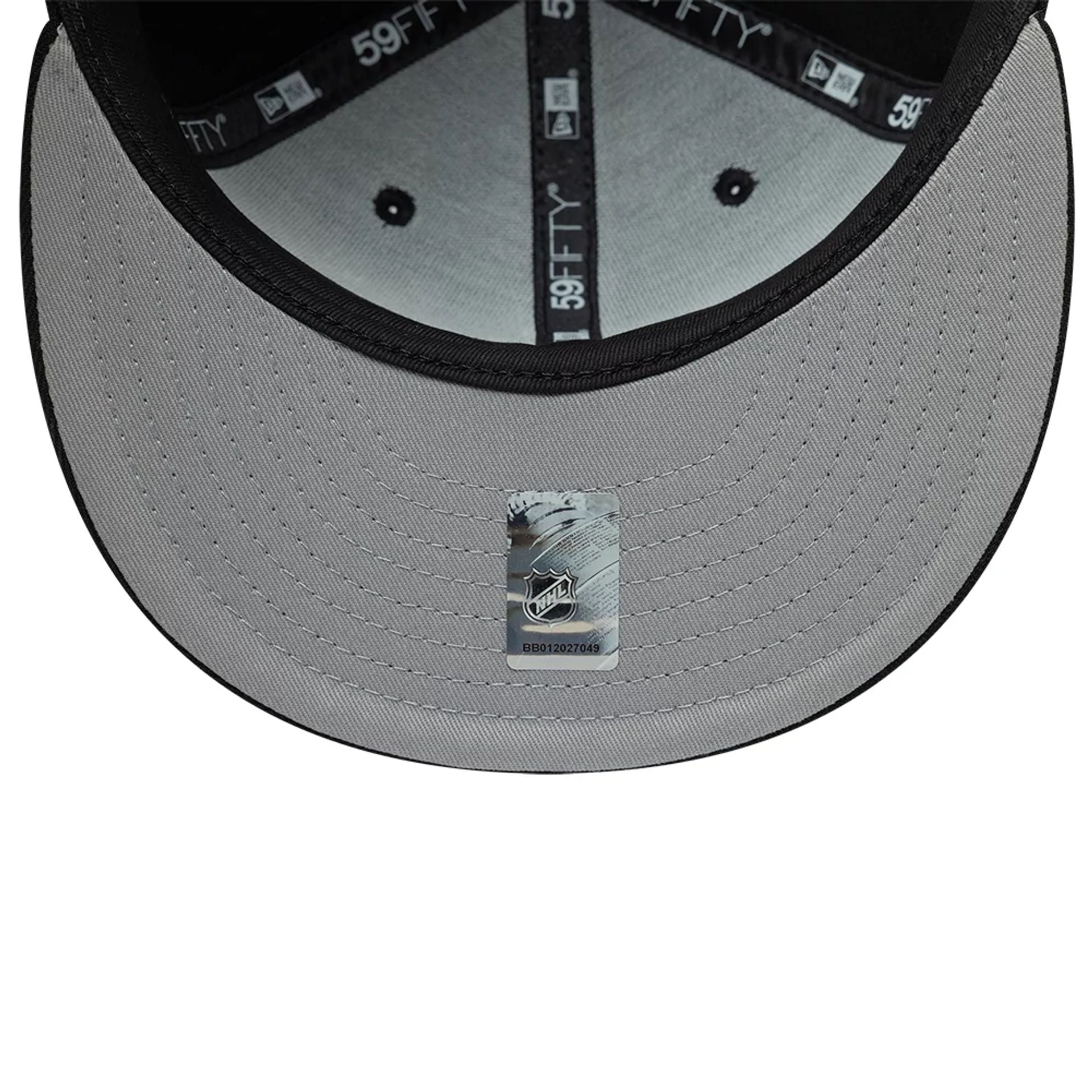 Pictured is this NHL Basic Dallas Stars 59FIFTY Fitted cap in Black. 2
