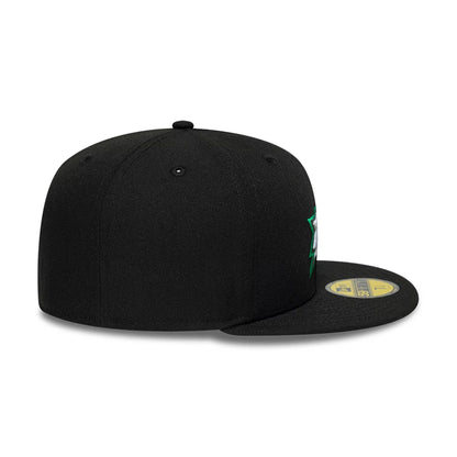 Pictured is this NHL Basic Dallas Stars 59FIFTY Fitted cap in Black. 7