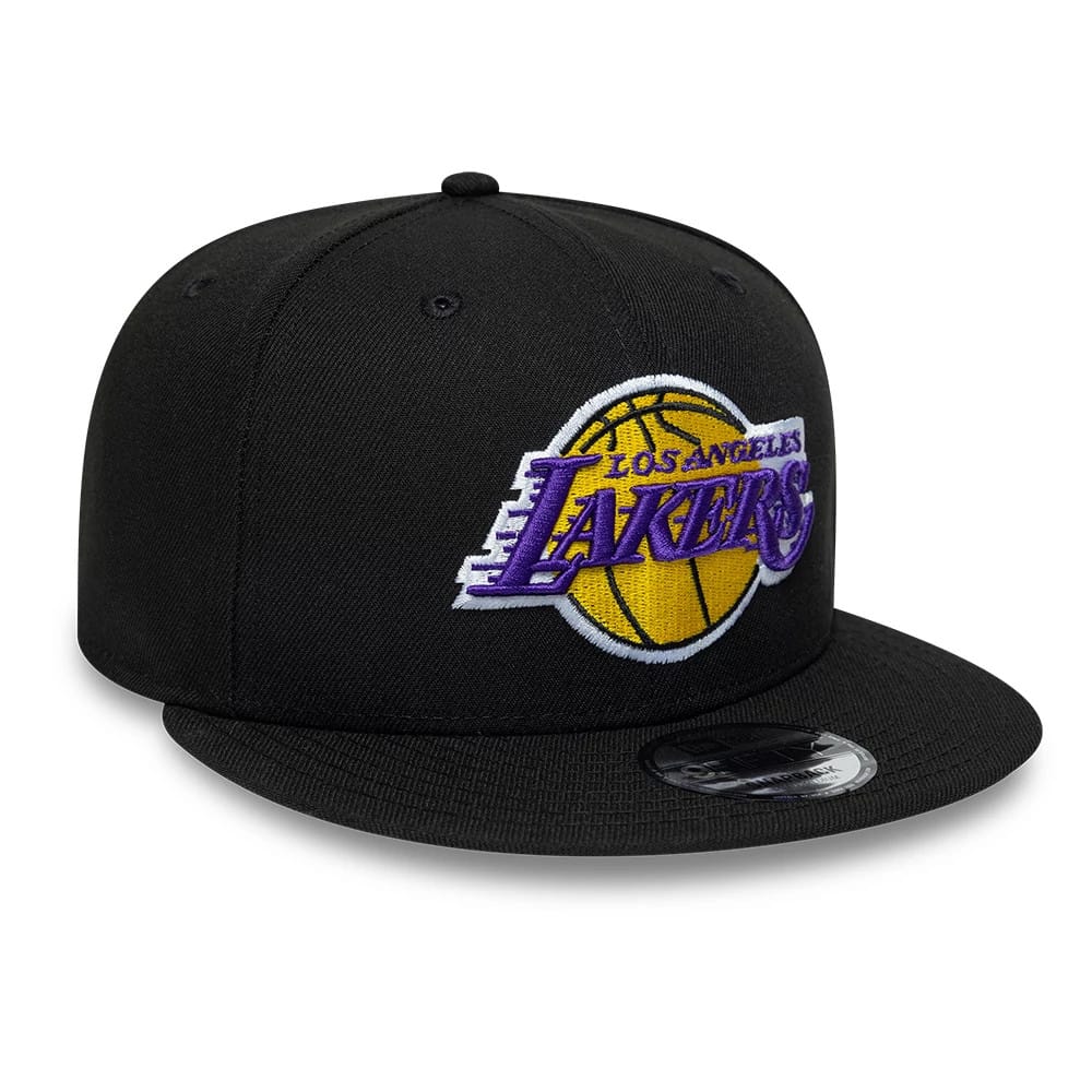 Pictured is this NBA LA Lakers 9FIFTY Snapback cap in black. 3