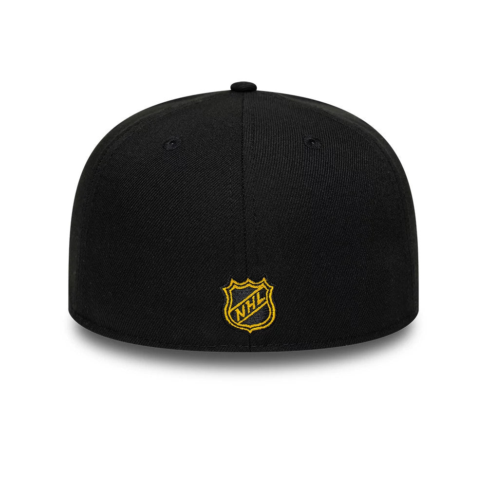 Pictured is this NHL Basic Pittsburgh Penguins 59FIFTY Fitted cap in black. 5