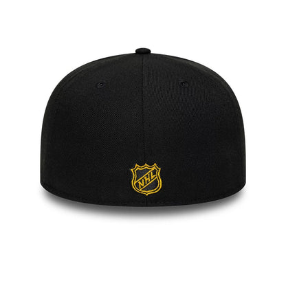 Pictured is this NHL Basic Pittsburgh Penguins 59FIFTY Fitted cap in black. 5