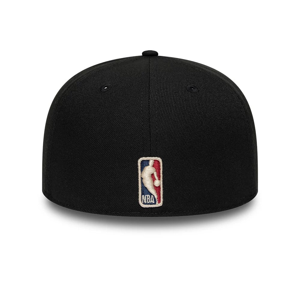 Pictured is this NBA Hardwood Classic Milwaukee Bucks 59FIFTY Fitted cap in black. 5