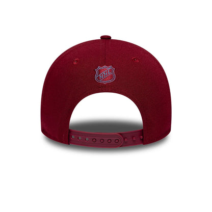 Pictured is this NHL Team Colorado Avalanche 9FORTY M-Crown cap in dark red. 5