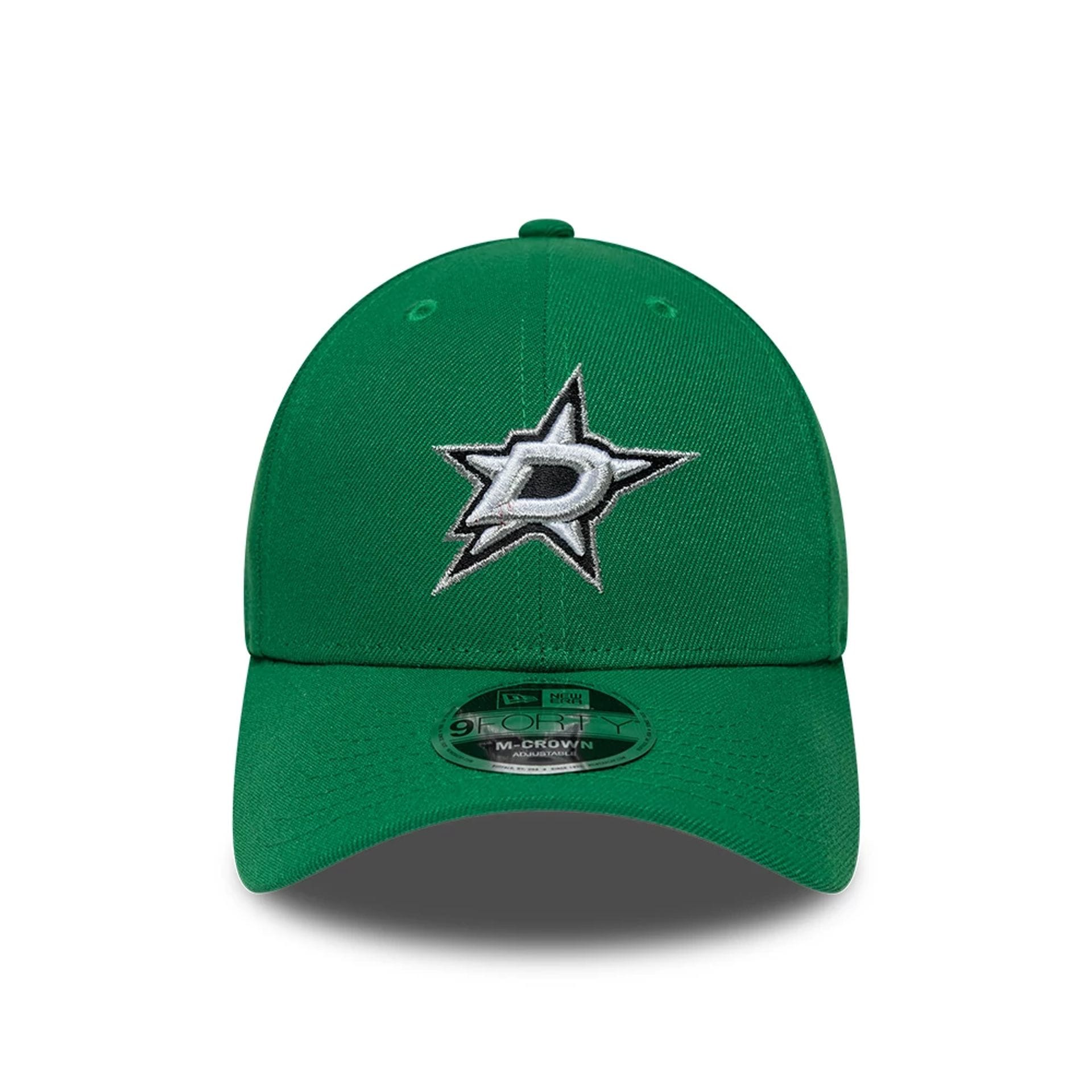 Pictured is this NHL Team Dallas Stars 9FORTY M-Crown cap in green. 3
