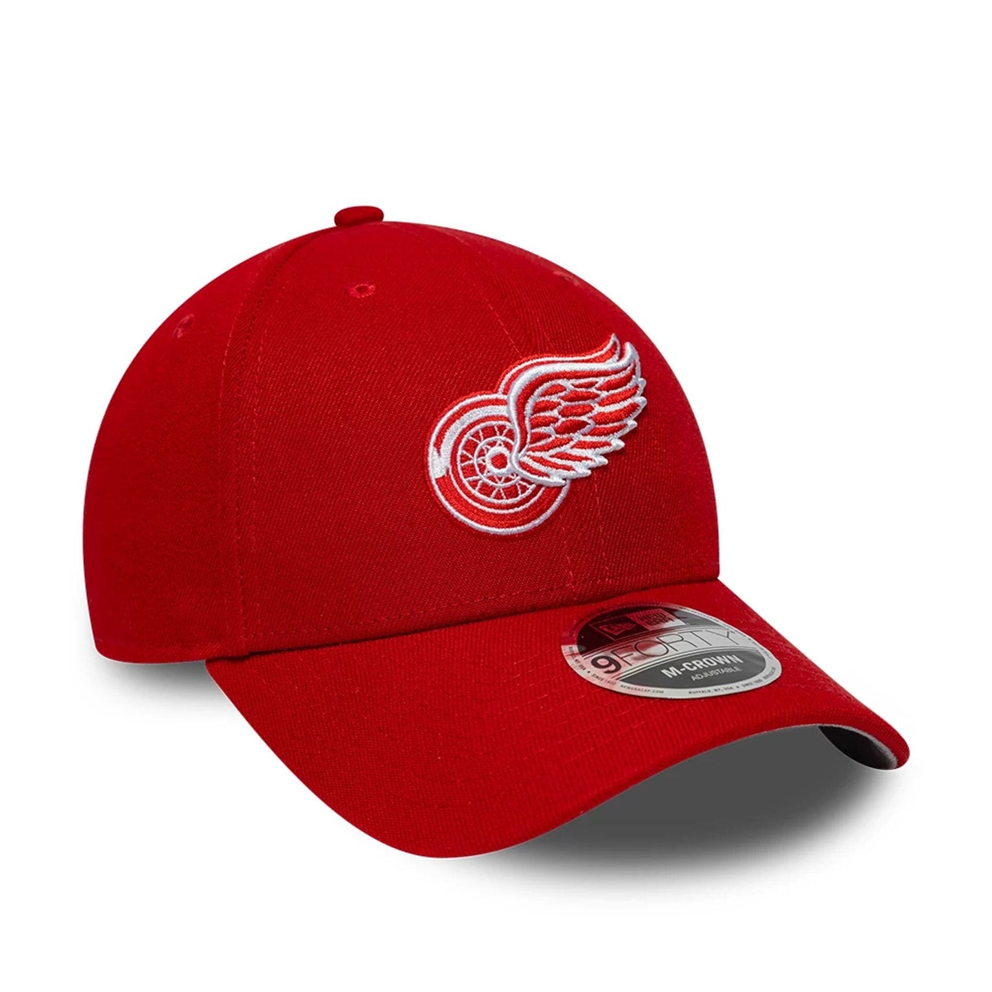 Pictured is this NHL Team Detroit Red Wings 9FORTY M-Crown cap in red. 4