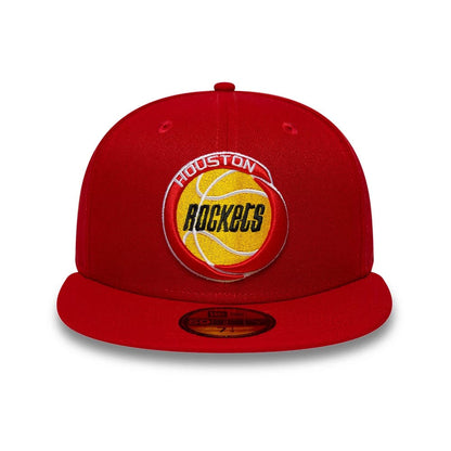 Pictured is this NBA Hardwood Classic Houston Rockets 59FIFTY Fitted cap in red. 3
