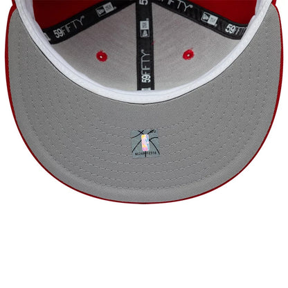 Pictured is this NBA Hardwood Classic Houston Rockets 59FIFTY Fitted cap in red. 2