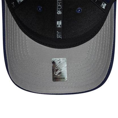 Pictured is this NHL Team Toronto Maple Leafs 9FORTY M-Crown cap in navy. 2