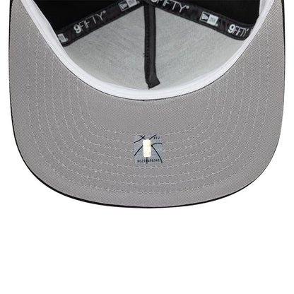 Pictured is this NBA Hardwood Classic Vancouver Grizzlies 9FIFTY A-Frame Snapback cap in black. 2