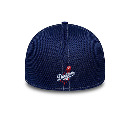 Pictured is this MLB Neo LA Dodgers 39THIRTY Stretch Fit cap in dark blue. 4