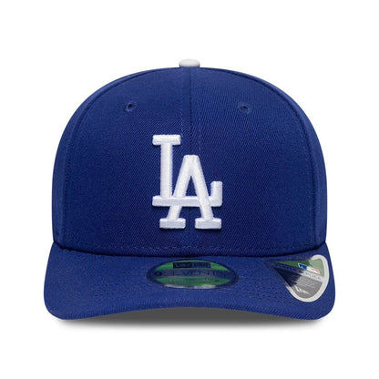 Pictured is this MLB Player Replica LA Dodgers 9SEVENTY Stretch Snap cap in dark blue. 2