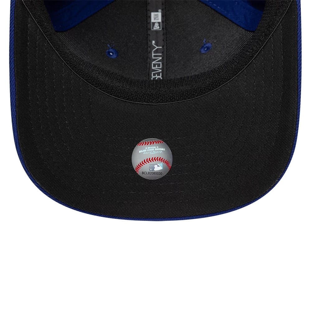 Pictured is this MLB Player Replica LA Dodgers 9SEVENTY Stretch Snap cap in dark blue. 7