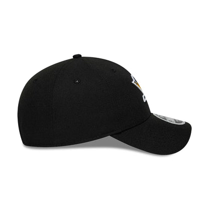 Pictured is this NHL Team Pittsburgh Penguins 9FORTY M-Crown cap in black. 7