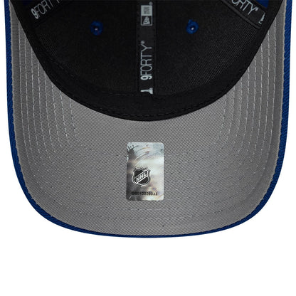 Pictured is this NHL Team New York Rangers 9FORTY M-Crown cap in blue. 2